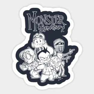 Monster Elementary Sticker